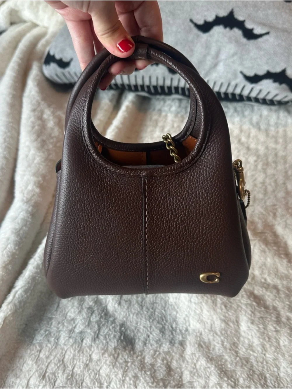 Coach Brass Maple Lana 19 Mini